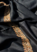 Kashmiri Shawl (Black) l Kingri Design Pashmina l ML039